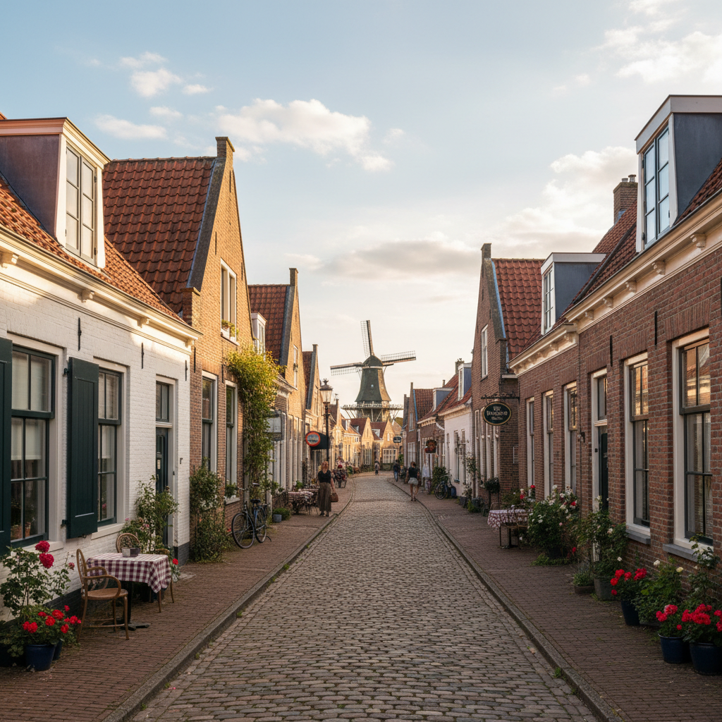 Gezellig dorpje in Zeeland